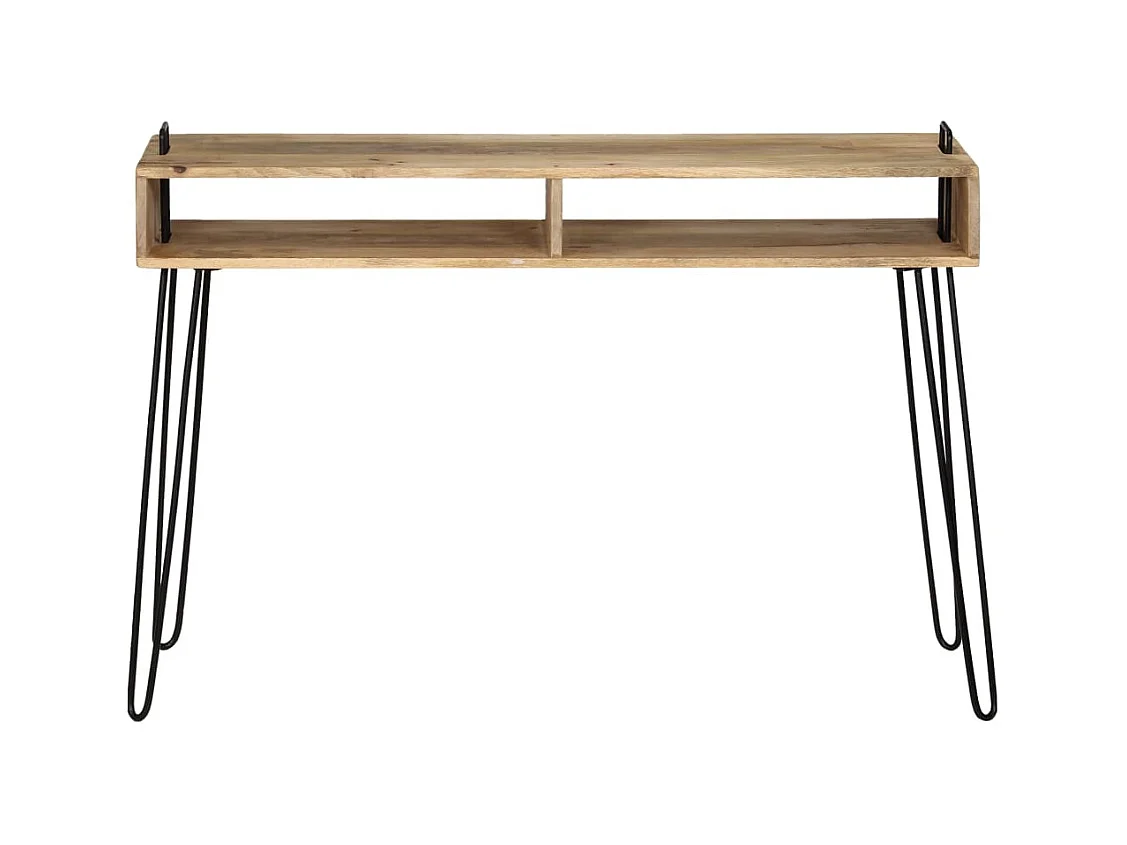 Table console Bois de manguier massif 115 x 35 x 76 cm