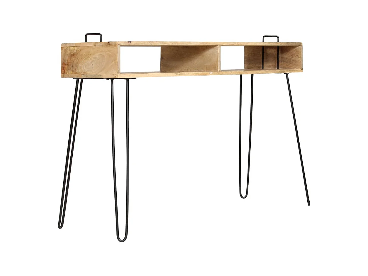 Table console Bois de manguier massif 115 x 35 x 76 cm