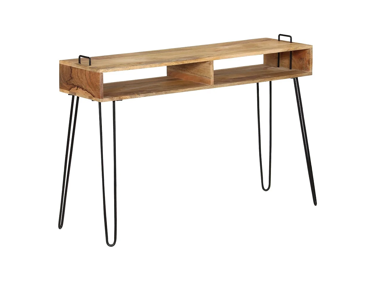 Table console Bois de manguier massif 115 x 35 x 76 cm