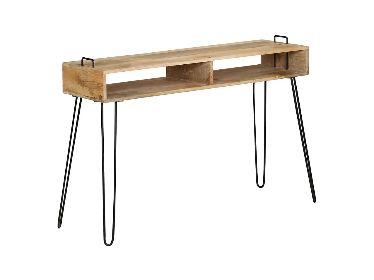 Table console Bois de manguier massif 115 x 35 x 76 cm