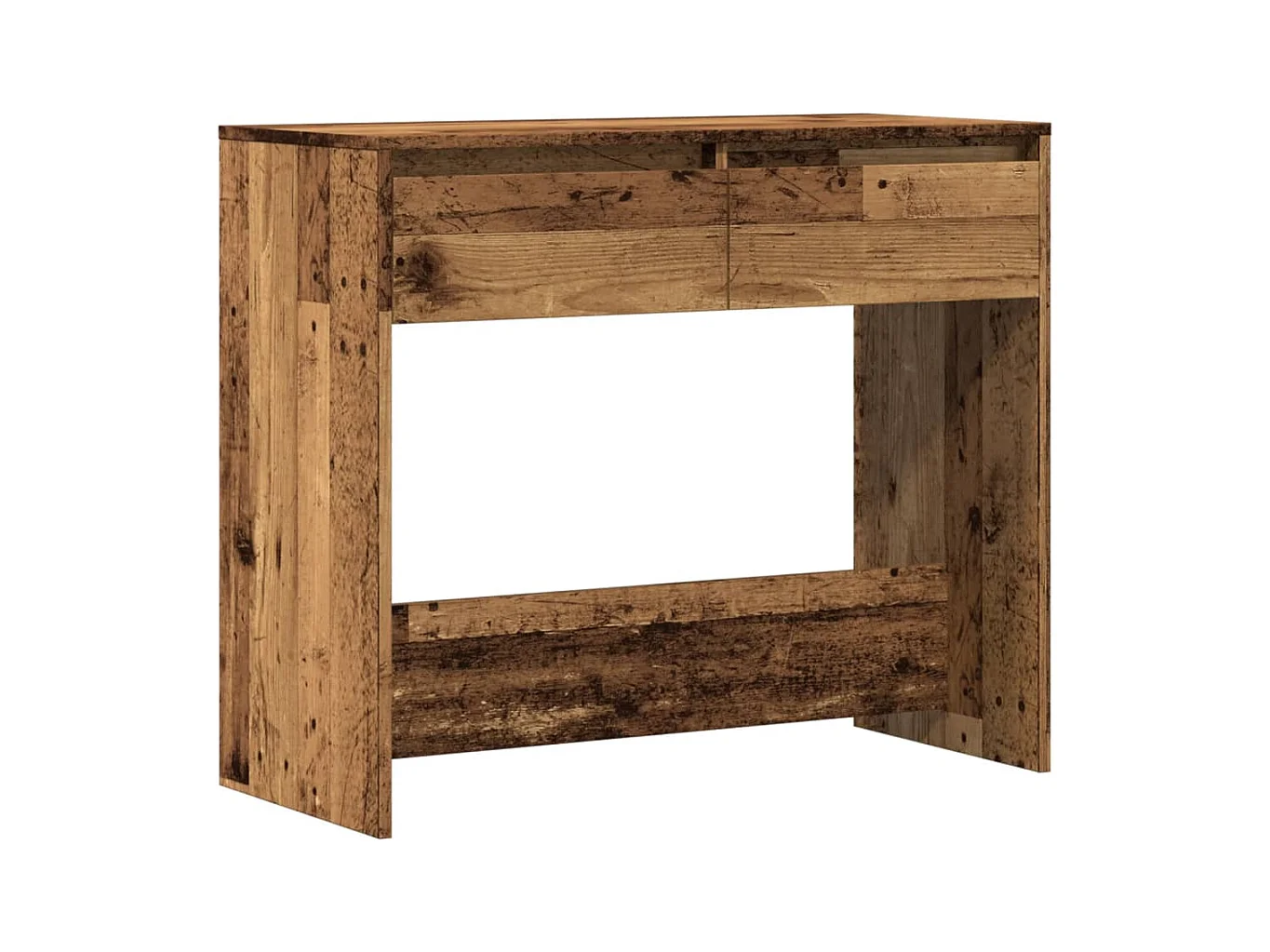 Table console vieux bois 89x41x76,5 cm bois d'ingénierie