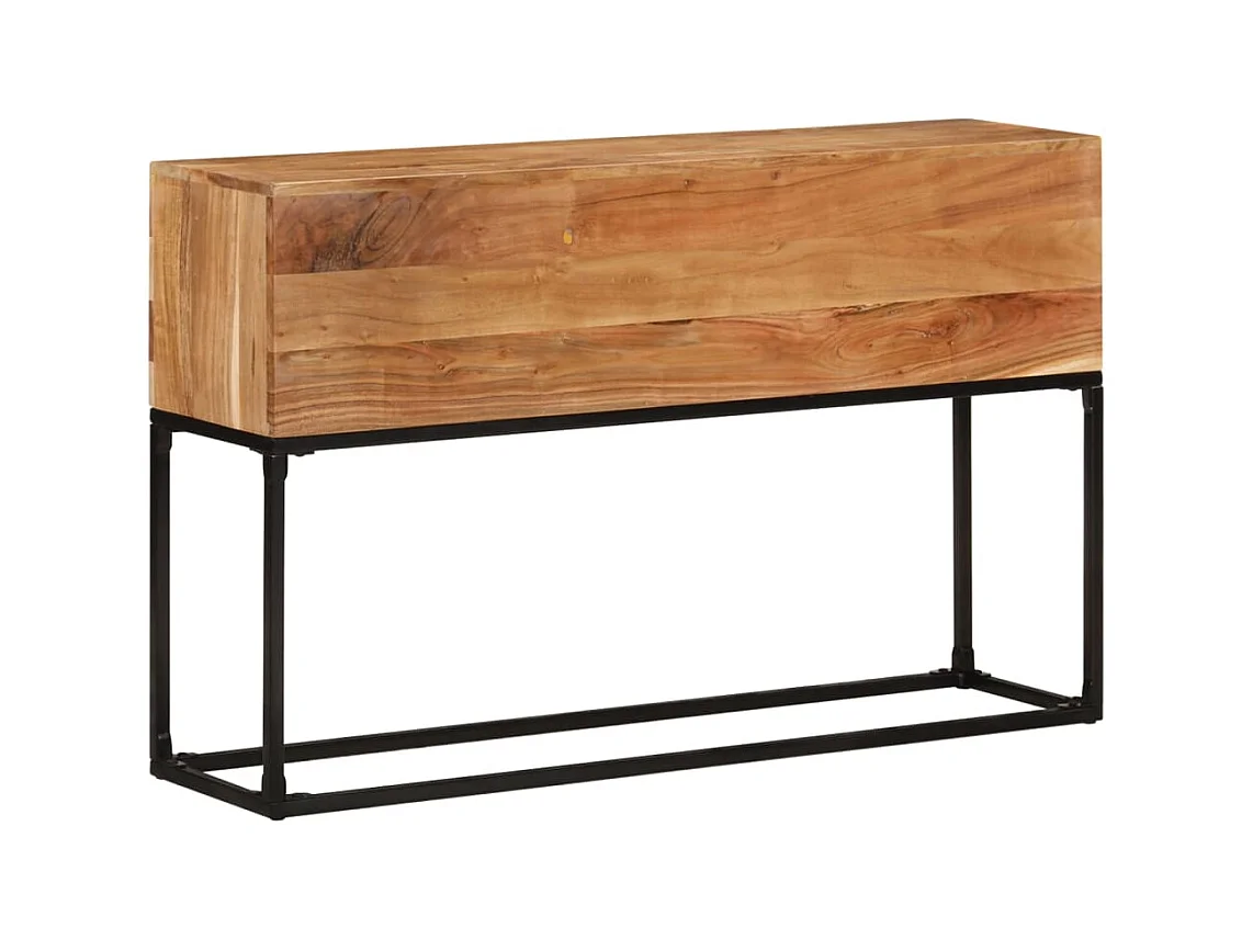 Table console 120x30x75 cm Bois d'acacia massif