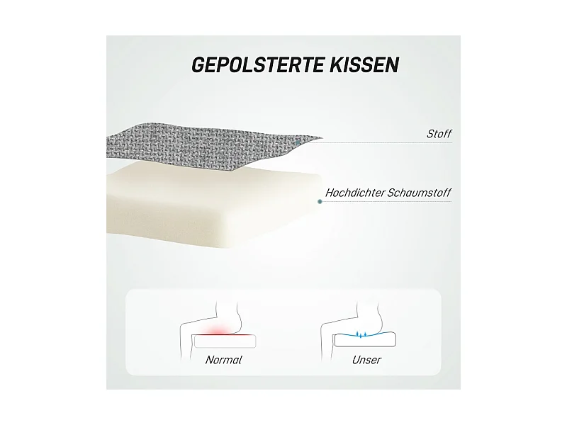 Chaise de bureau sans accoudoirs, avec fonction pivotante et réglable, tissu lin, gris foncé (60x47x89 cm)