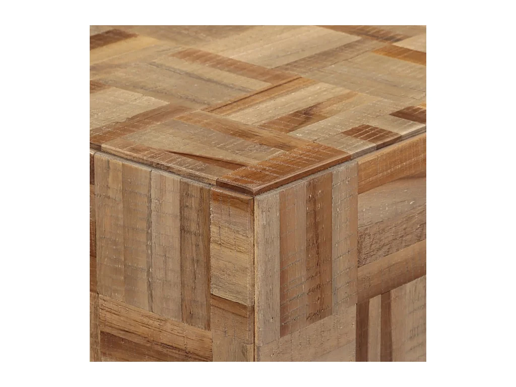 Consoletafel 110x34x80 cm massief gerecycled teakhout