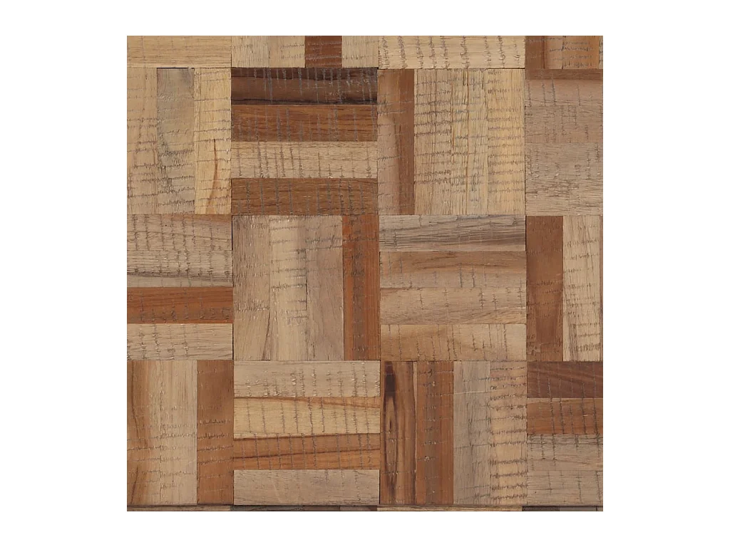 Consoletafel 110x34x80 cm massief gerecycled teakhout