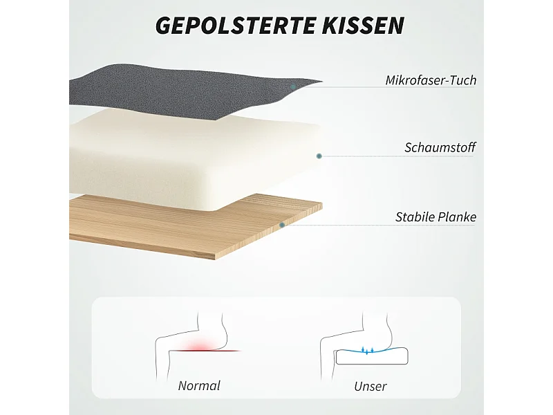 Chaise de bureau ergonomique avec fonction de massage, réglable en hauteur, avec repose-pieds, microfibre, gris (69x64x120 cm)