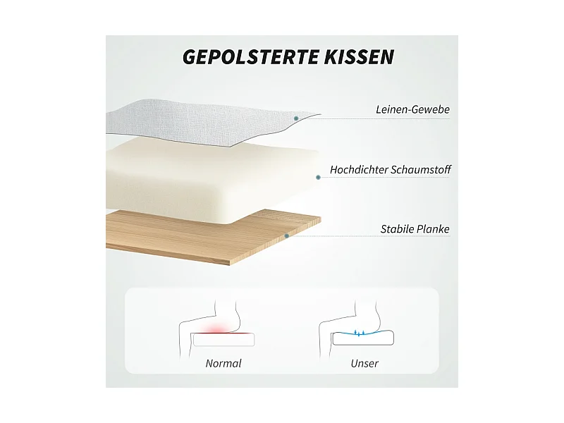 Chaise de bureau ergonomique avec soutien lombaire, dossier haut, repose-pieds, en polyester, crème (70x68x122 cm)