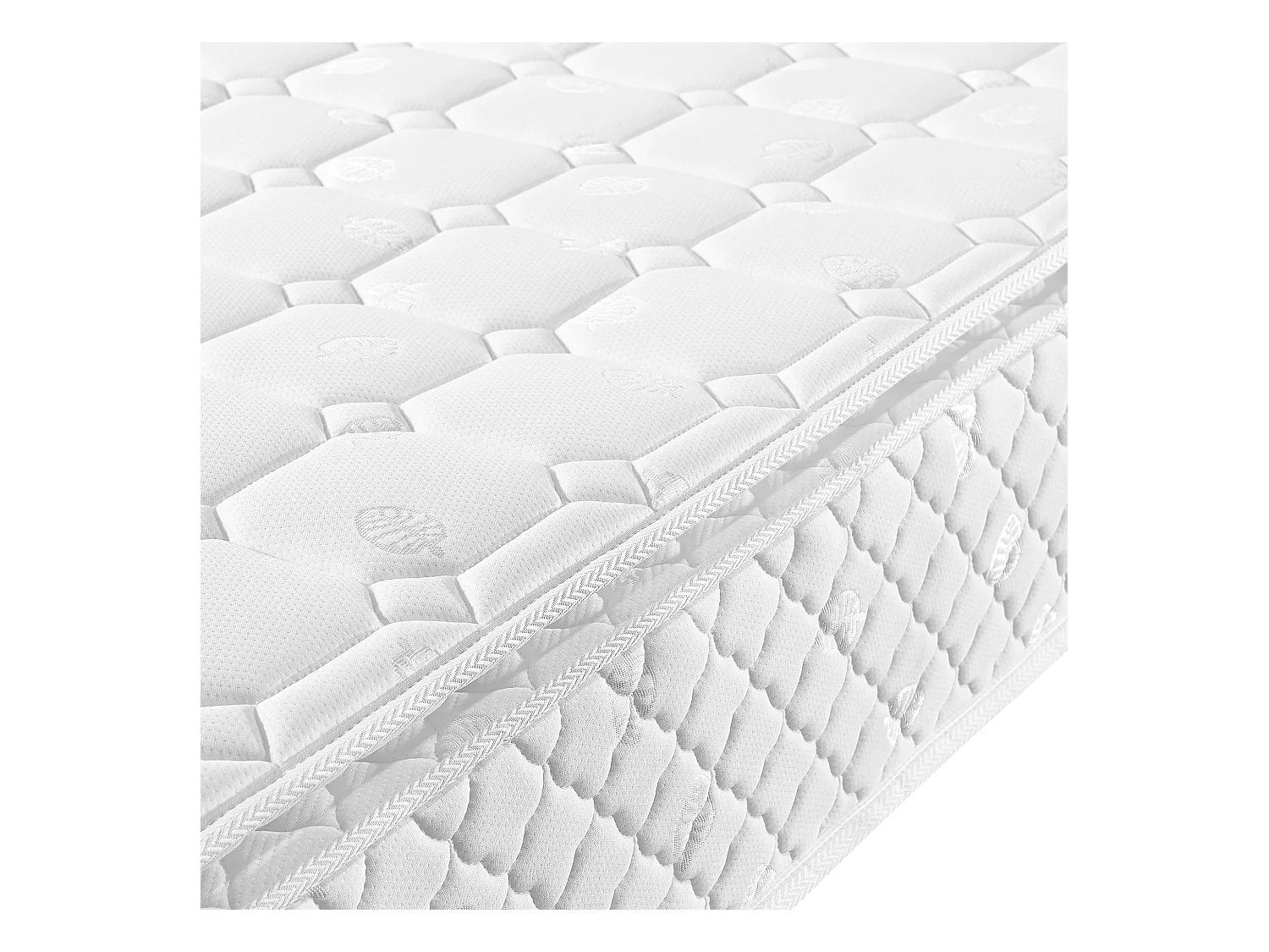 Lit double avec rangement, tête de lit LED, sommier bois, PU gris (214x149x107cm)