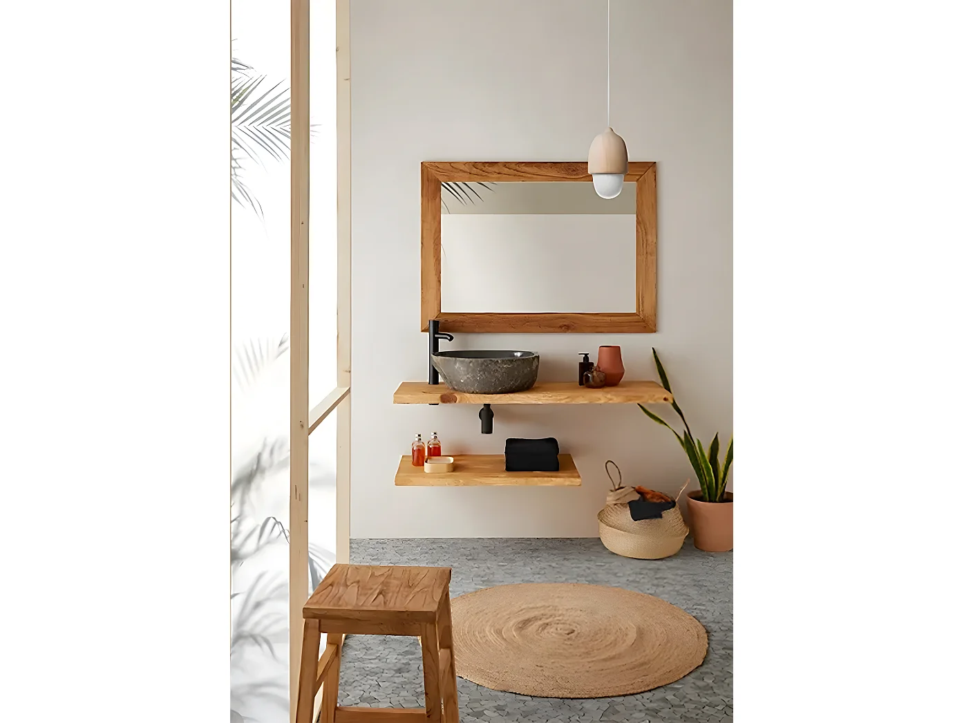 Carrelage de mosaïque (Boite de 1m²)/ Plaque mosaïque mur et sol en marbre naturel coloris gris - 30 x 30 cm