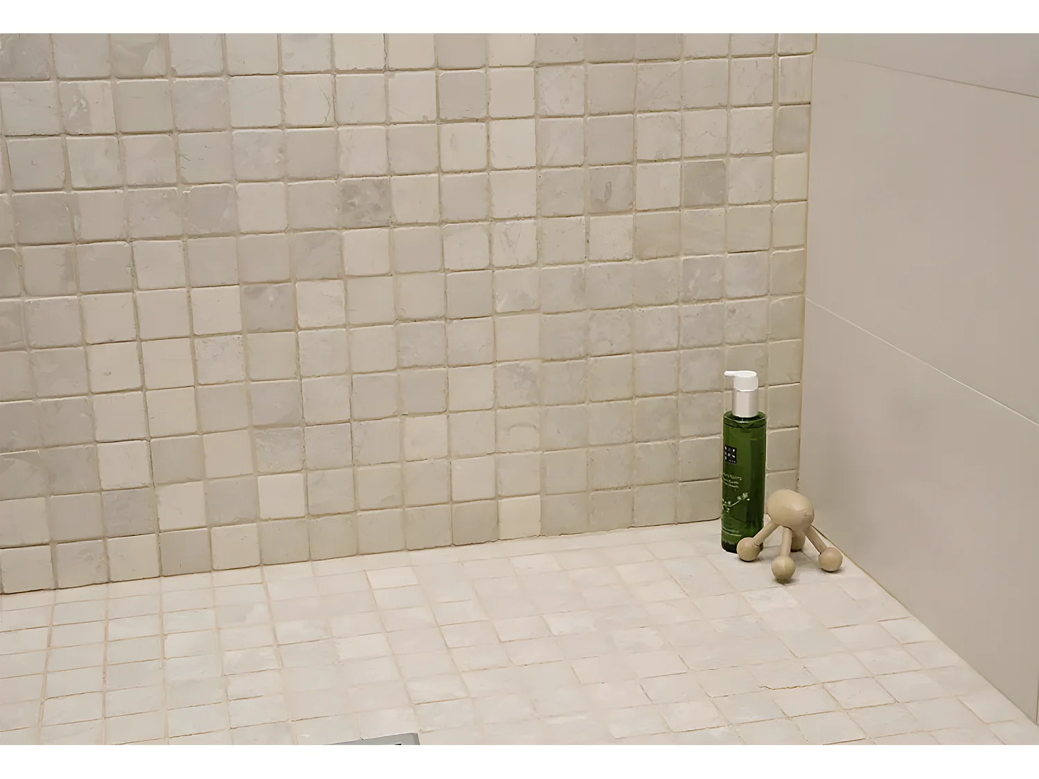 Carrelage de mosaïque/Plaque mosaïque mur et sol en marbre naturel coloris blanc - 30 x 30 cm