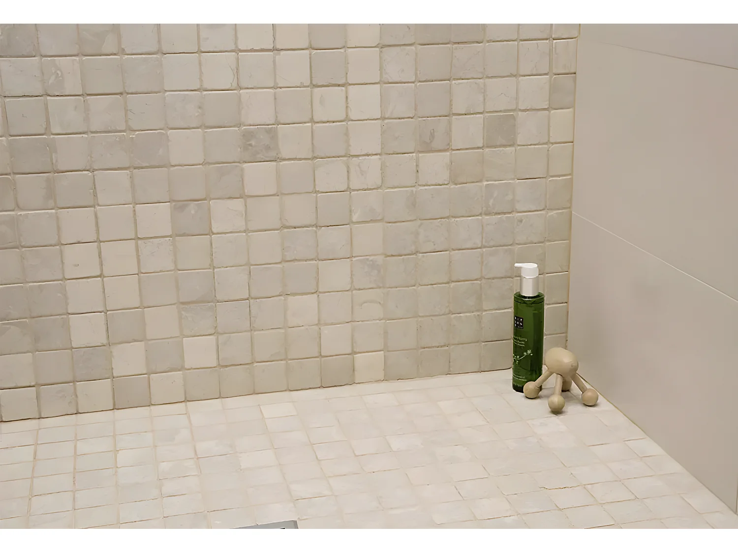 Carrelage de mosaïque (Boite de 1m²), Plaque mosaïque mur et sol en marbre naturel coloris blanc - 30 x 30 cm