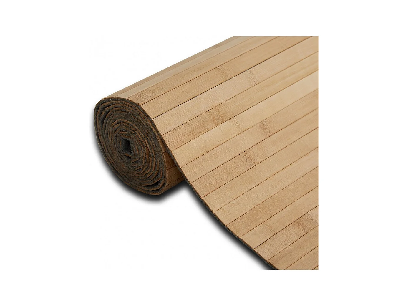 Paravent bambou brun 200 x 250 cm