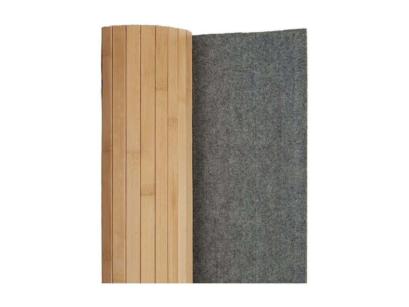 Paravent bambou brun 200 x 250 cm