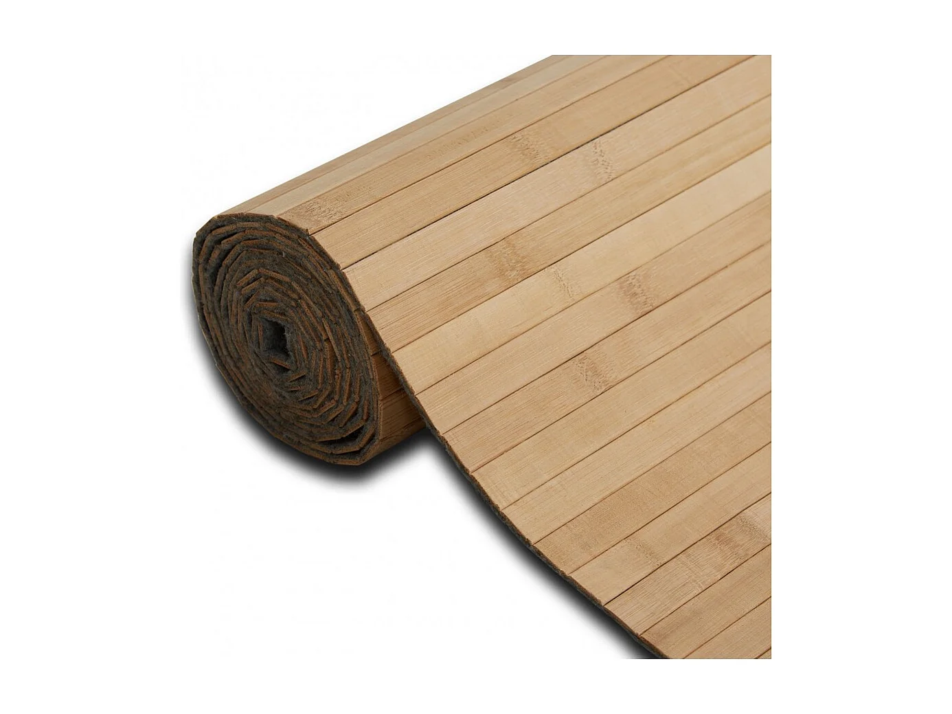 Paravent bambou brun 200 x 250 cm