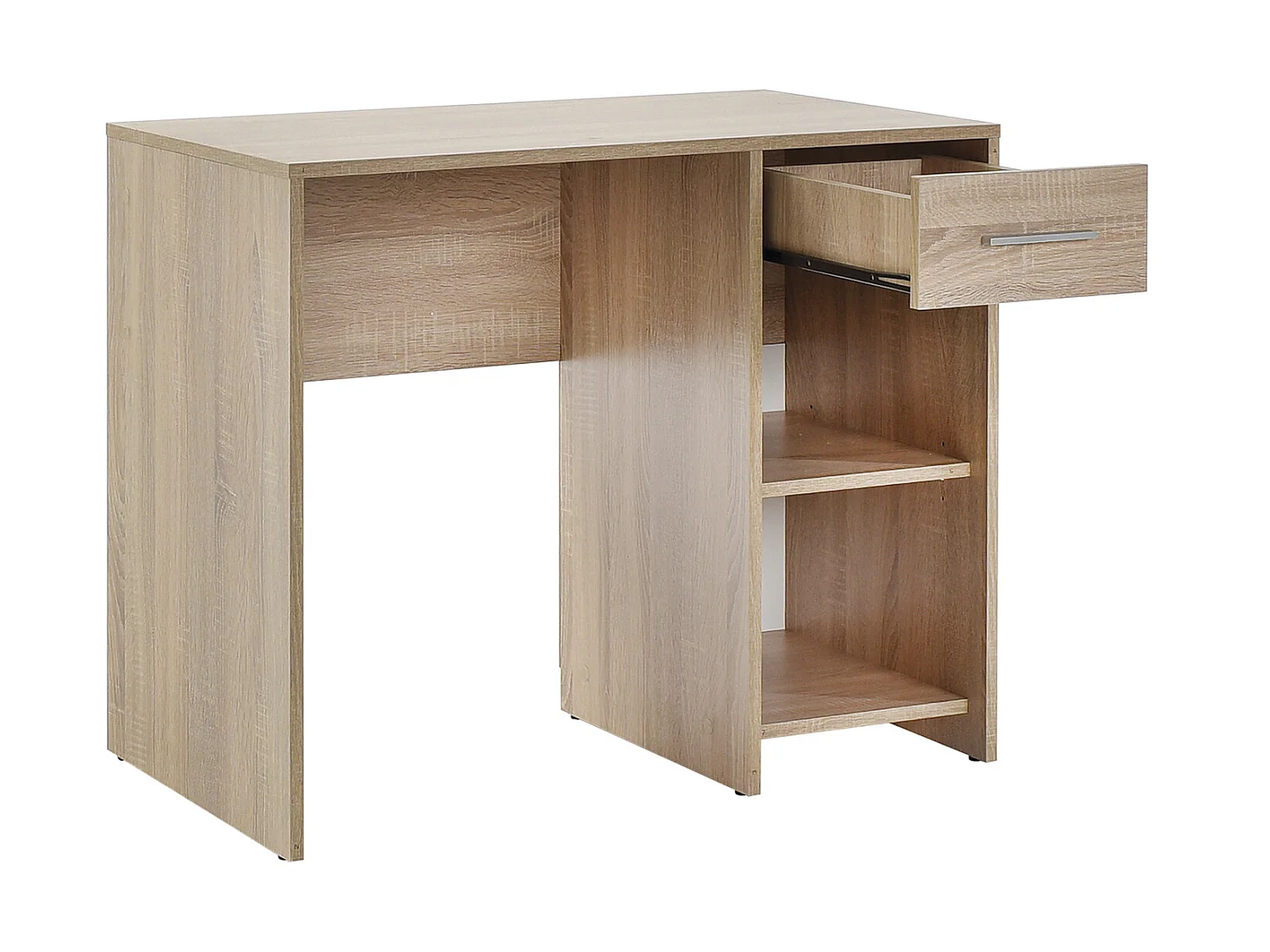 Bureau coloris Chêne Cambrian - longueur 90 x profondeur 52 cm