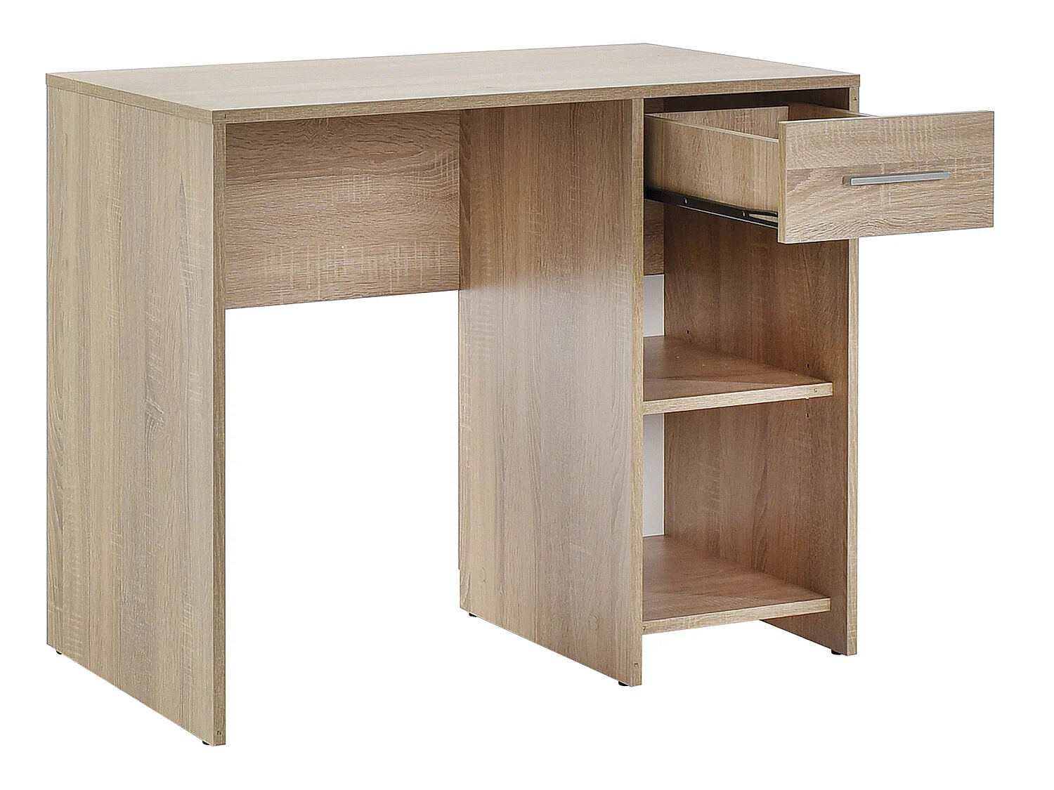 Bureau coloris Chêne Cambrian - longueur 90 x profondeur 52 cm