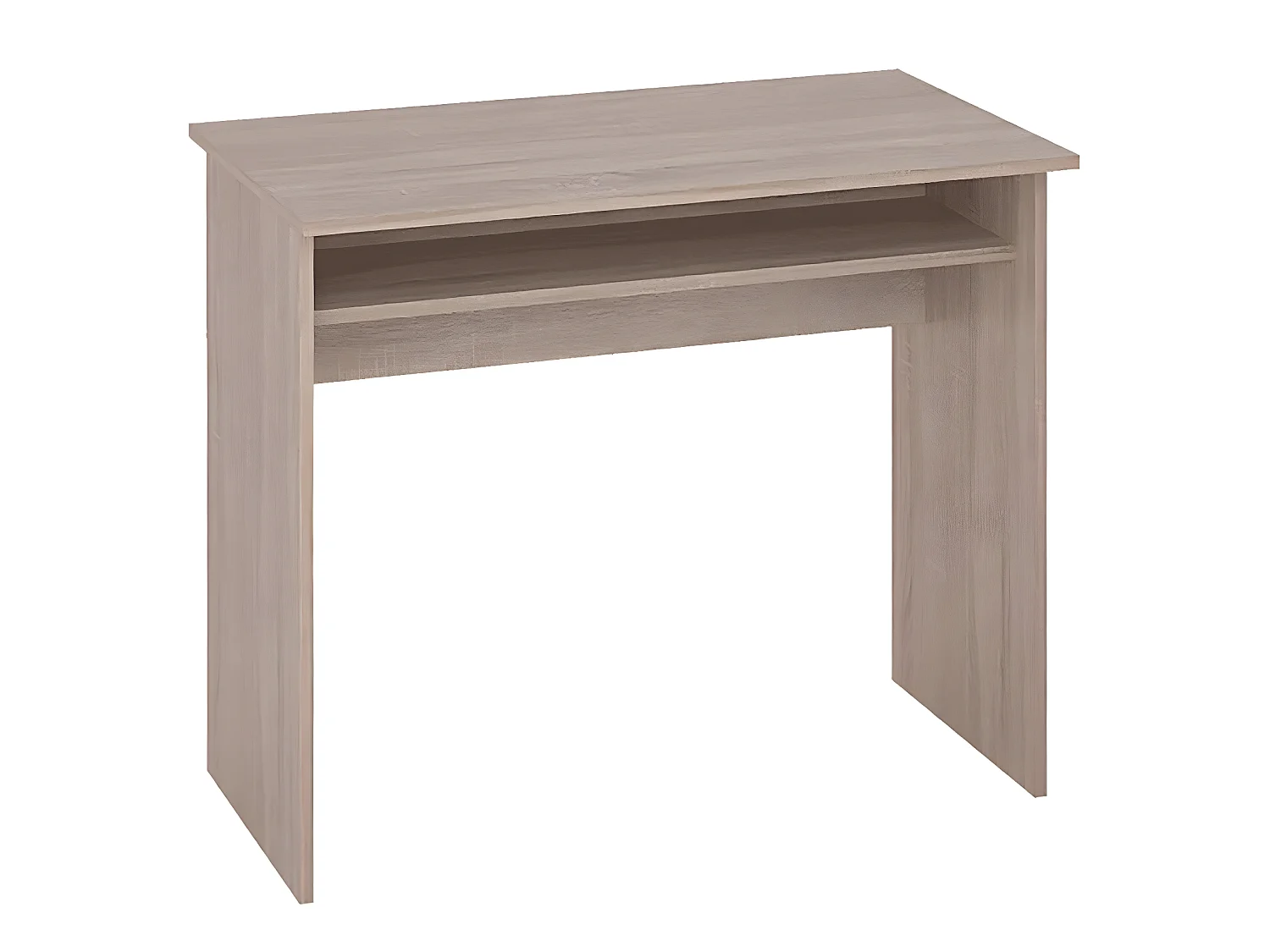 Bureau design coloris chêne cortez - Hauteur 74 x Longueur 90 x Profondeur 50 cm