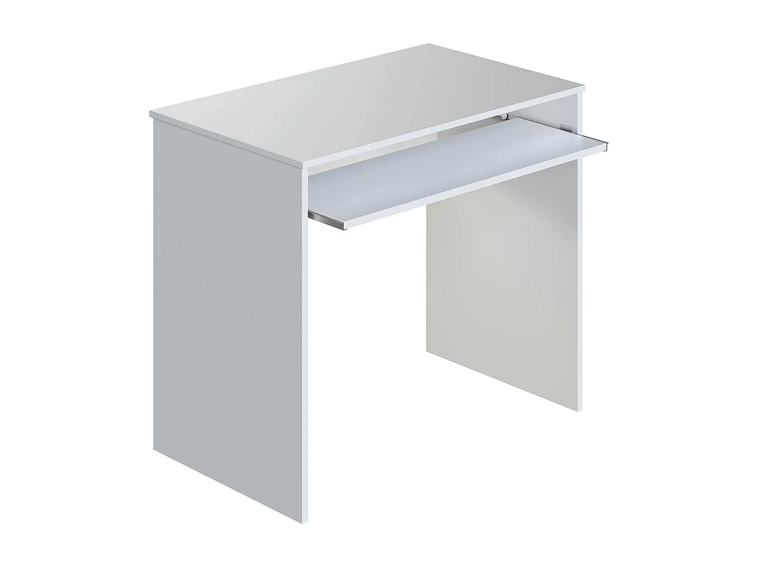 Bureau coloris Blanc Artic - 79 x 90 x 54 cm