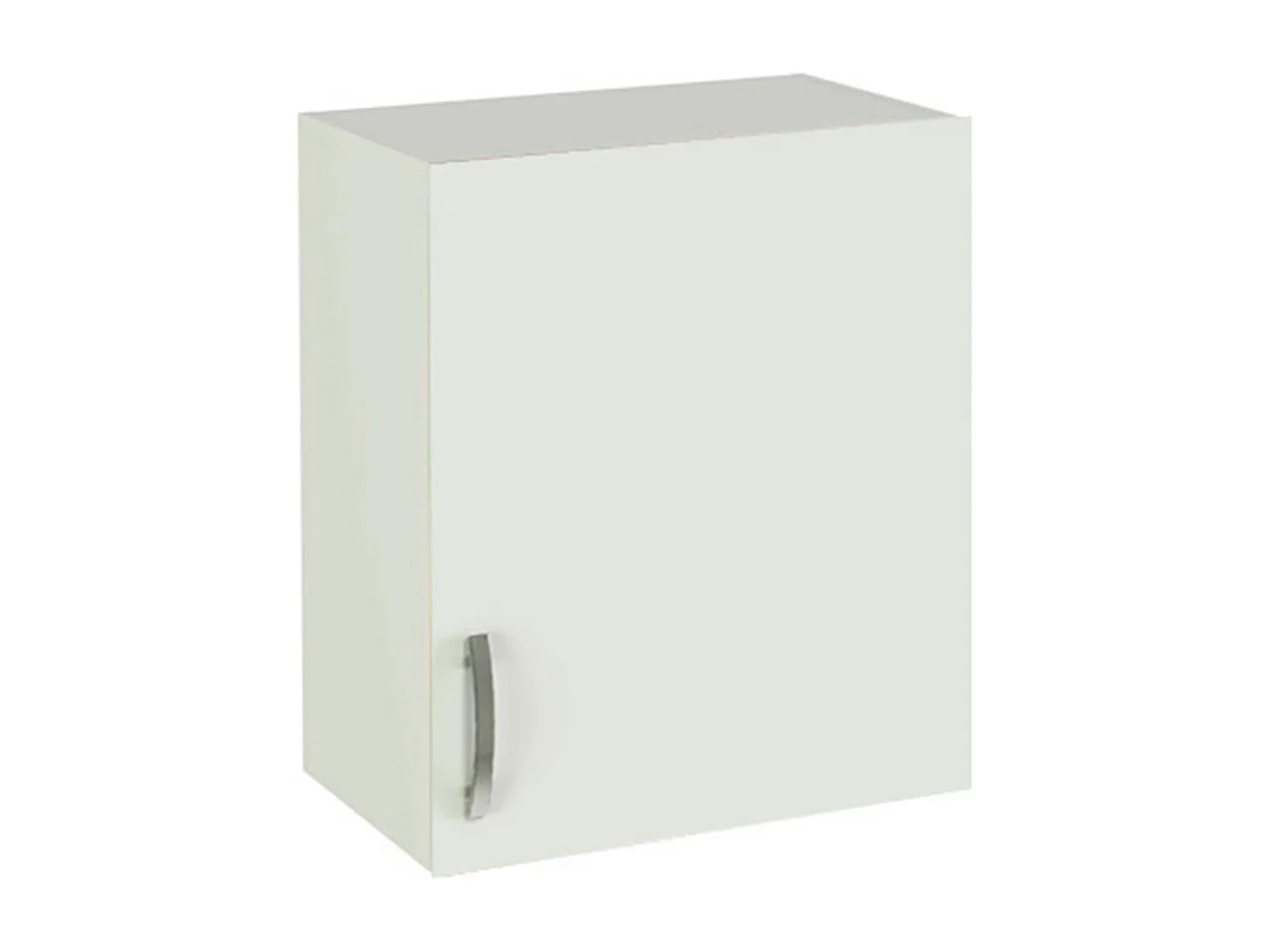 Meuble haut de cuisine 1 porte coloris blanc - Hauteur 70 x Longueur 60 x profondeur 35 cm