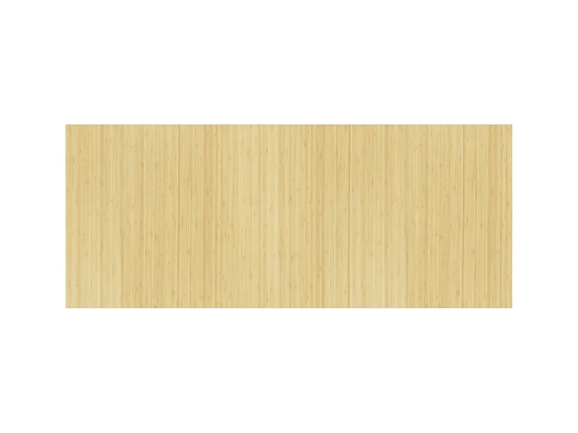 Lichte natuurlijke scheidingswand 165x400 cm bamboe