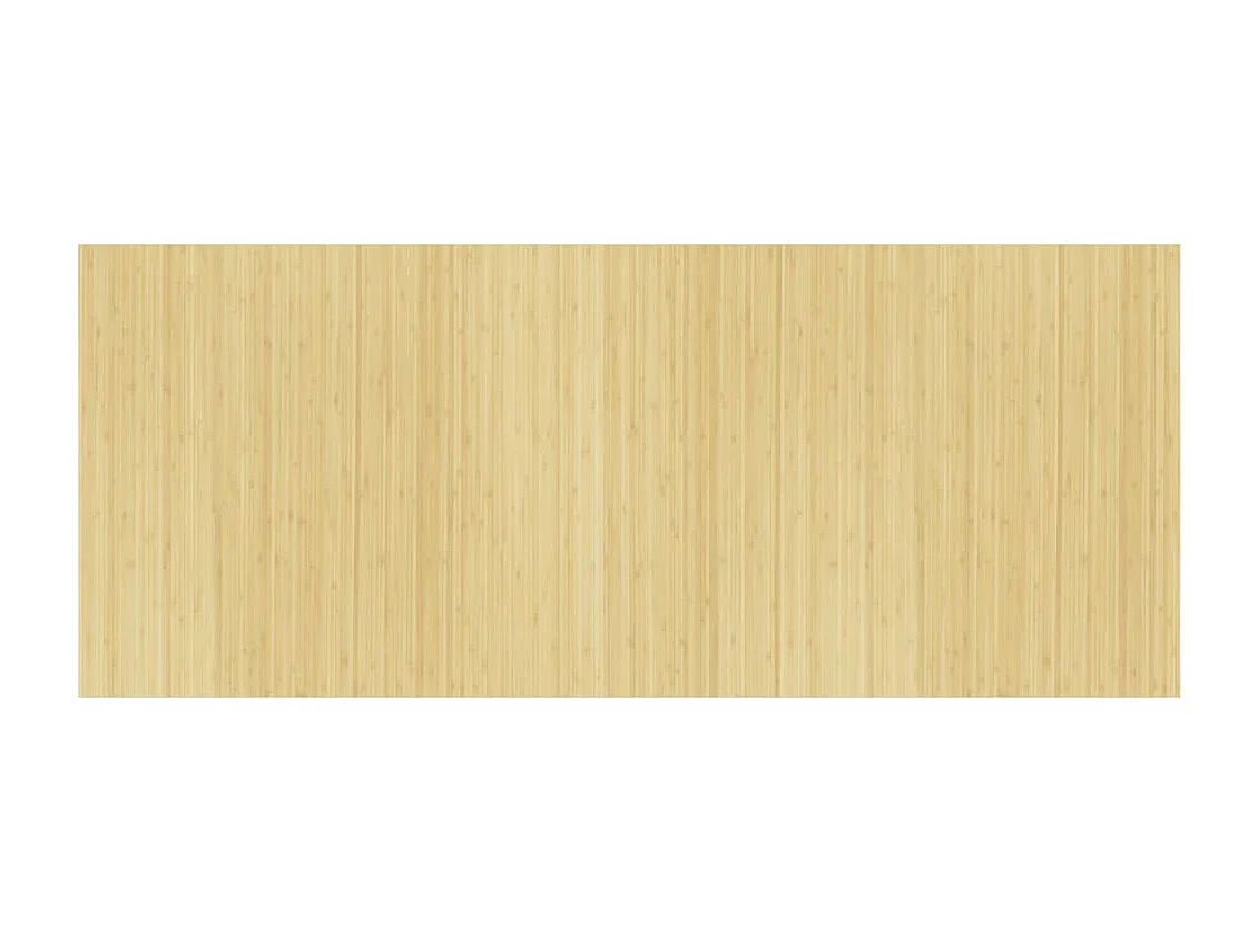 Cloison de séparation naturel clair 165x400 cm bambou