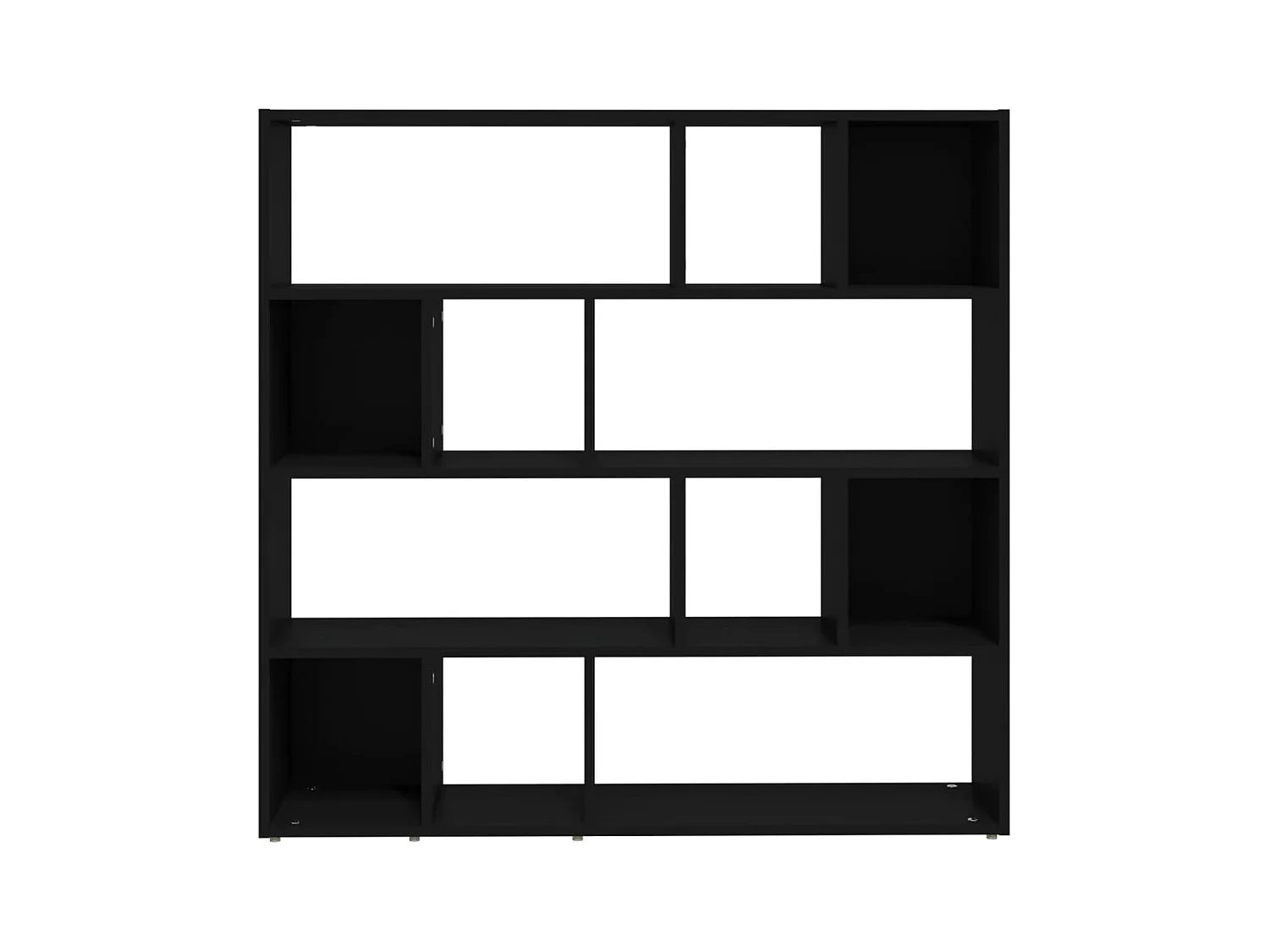 Boekenkast/Scheidingswand Zwart 105x24x102 cm