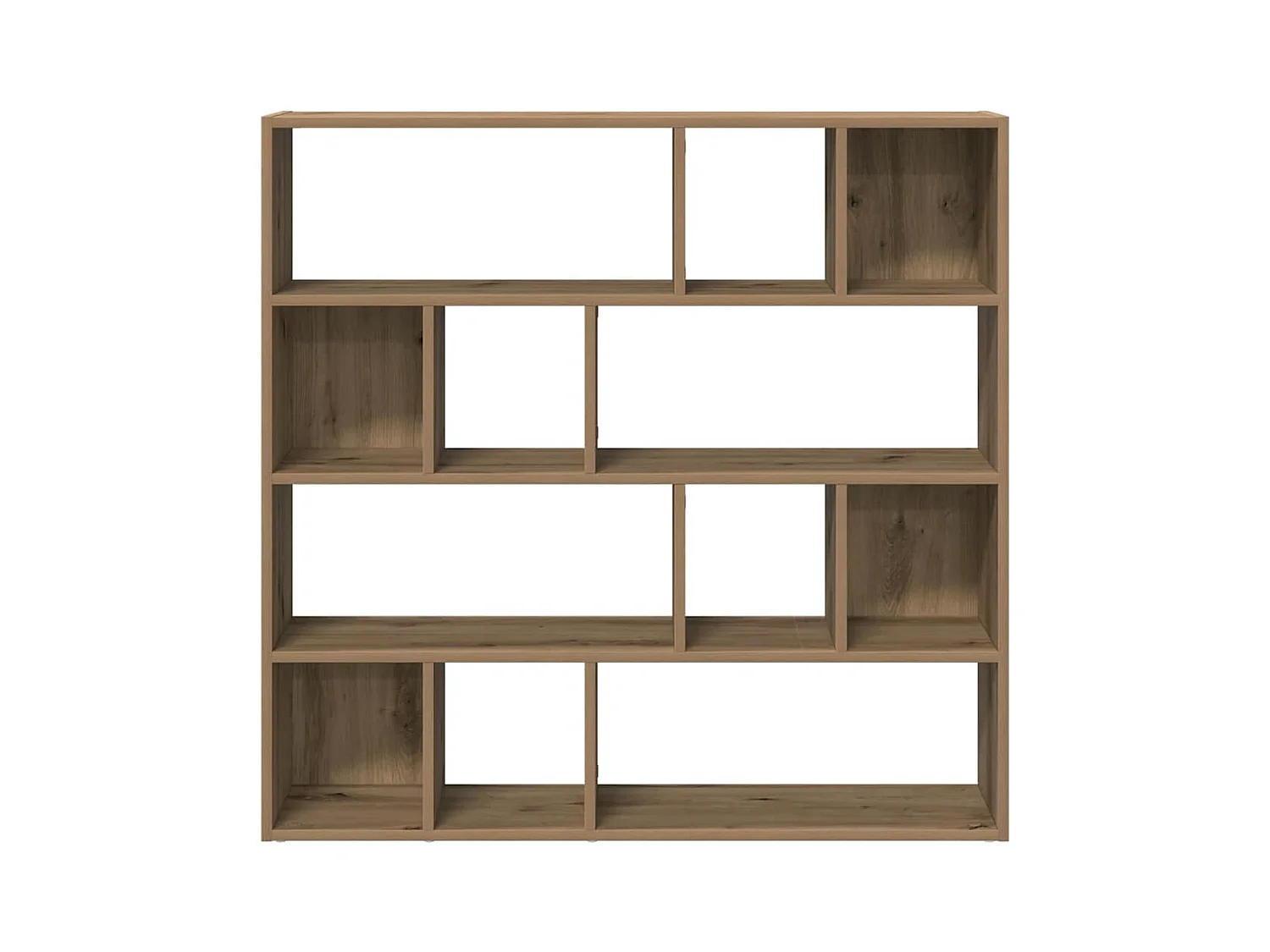 Bibliothèque/Séparateur de pièce chêne artisanal 105x24x102 cm