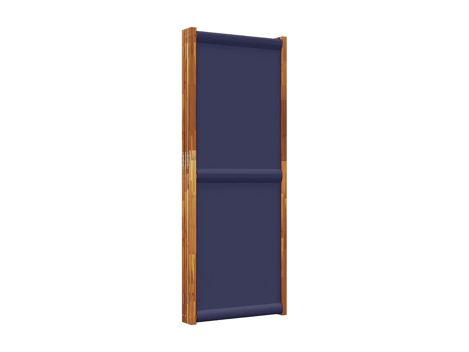 Tabique divisorio de 4 paneles azul oscuro 280x180 cm
