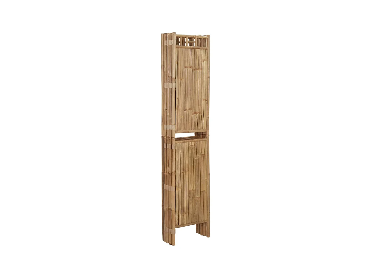 5-teilige Bambus-Trennwand 200x180 cm