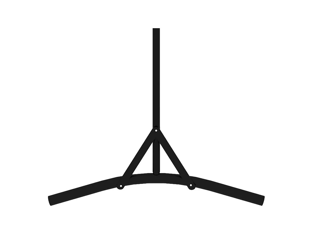 Mampara divisoria marrón de tela 175x180 cm