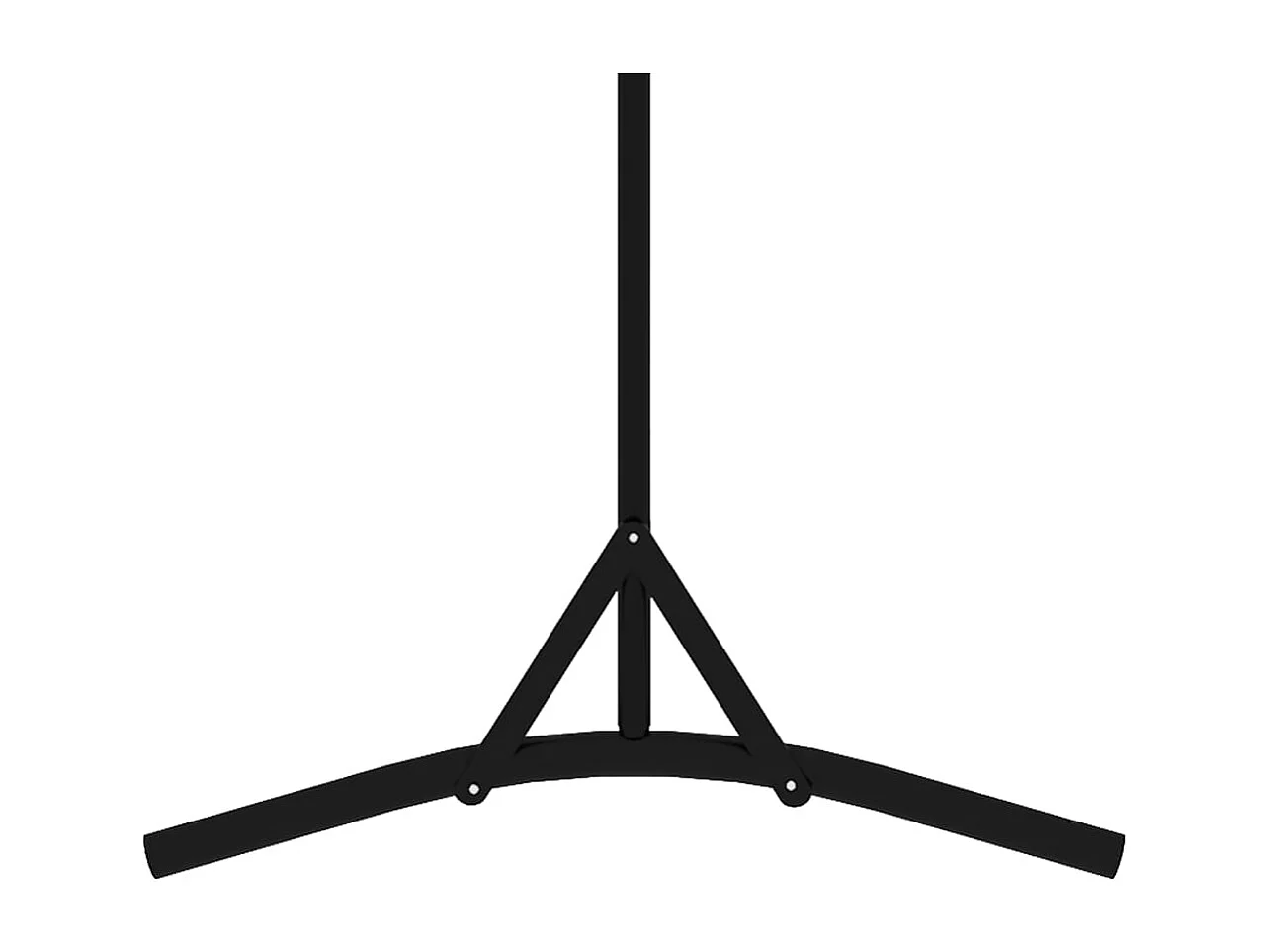 Braune Trennwand 175x180 cm Stoff