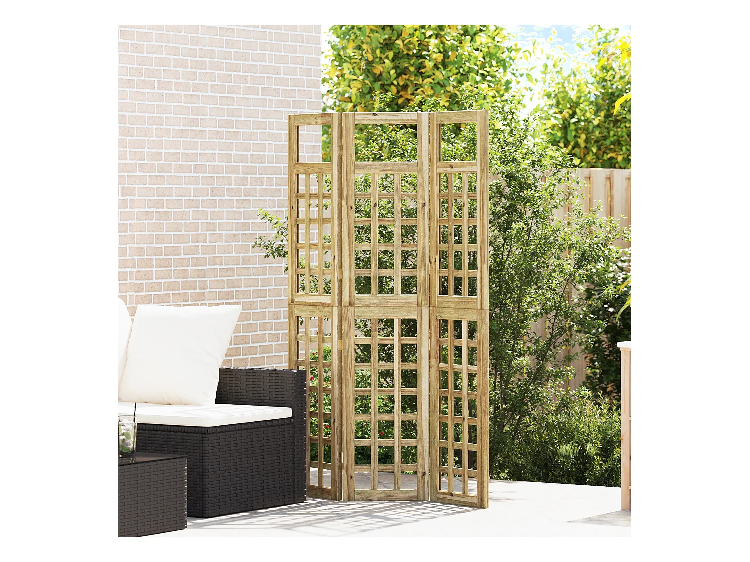 Écran extérieur 120x180 cm Bois de pin