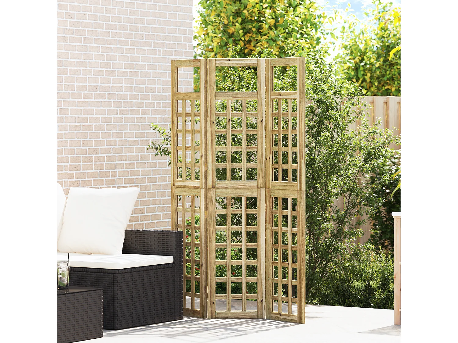 Écran extérieur 120x180 cm Bois de pin