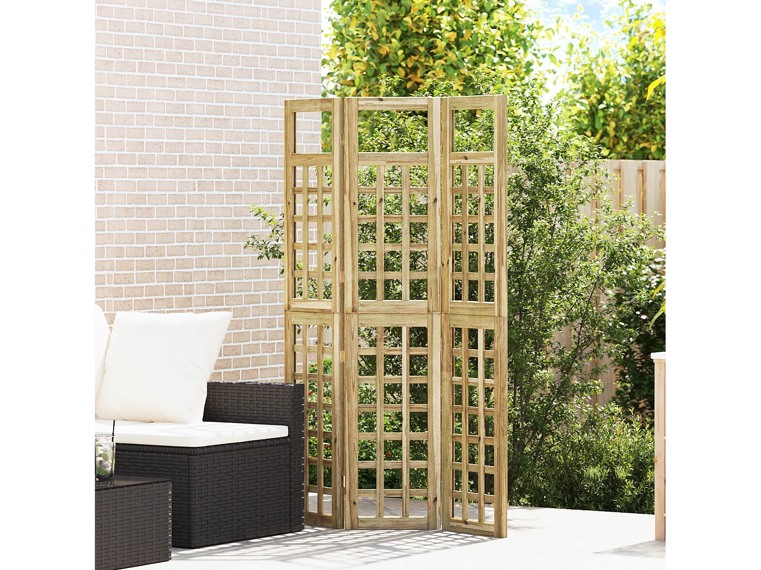 Écran extérieur 120x180 cm Bois de pin