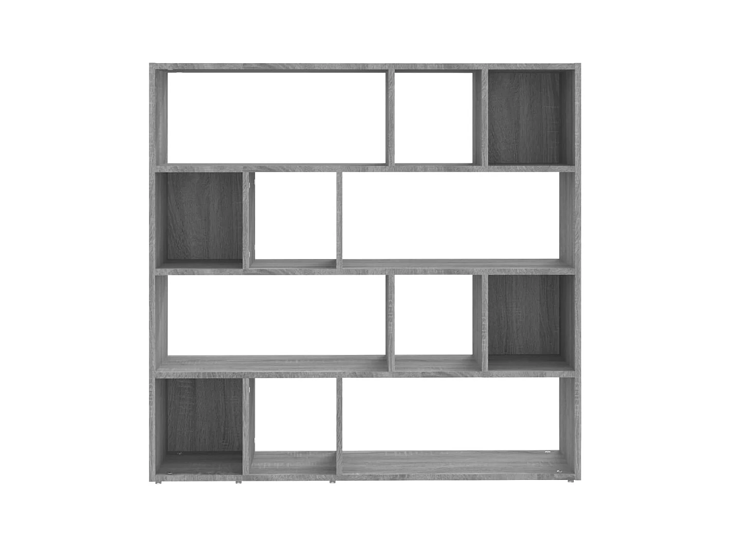 Libreria/divisorio grigio Sonoma 105x24x102 cm