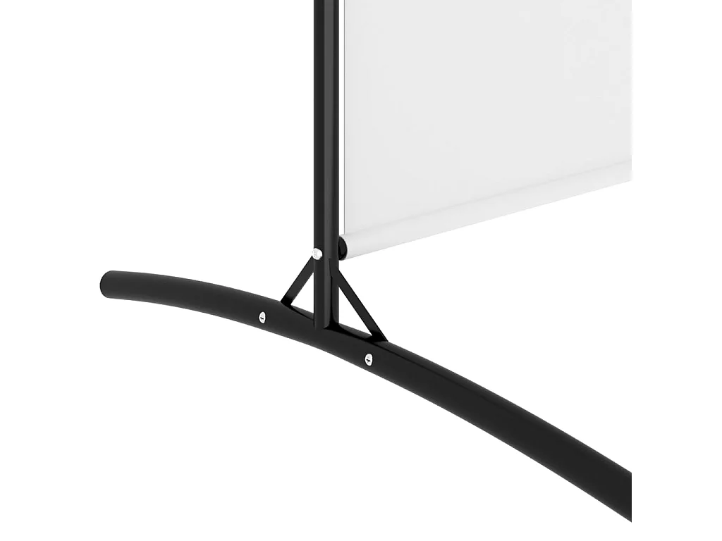 Parete divisoria a 6 pannelli Bianco 520x180 cm Tessuto