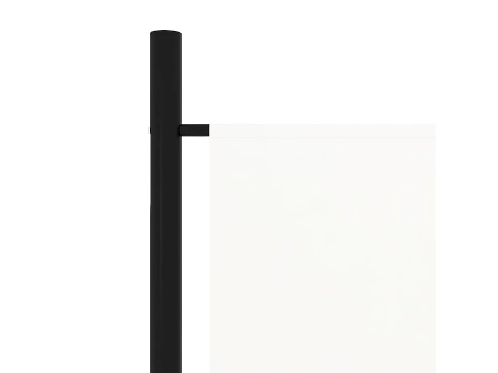 Parete divisoria a 6 pannelli Bianca 300x180 cm