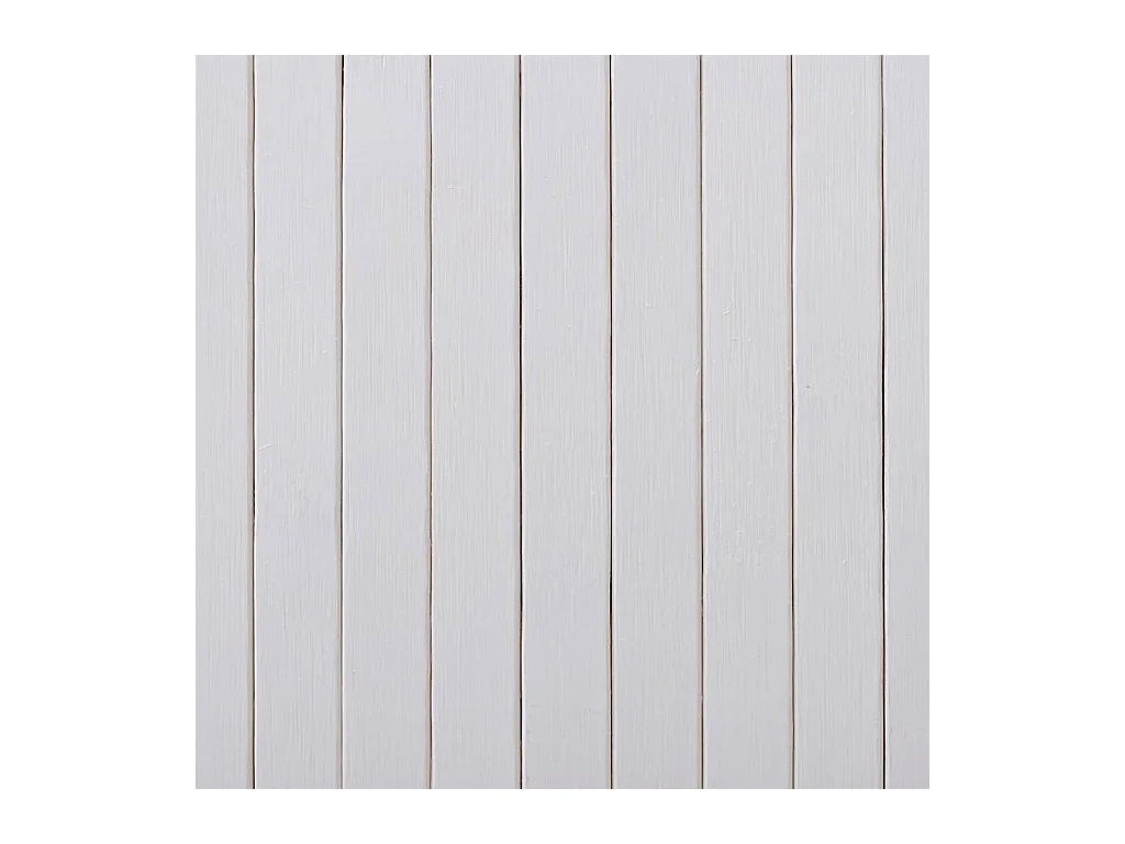 Witte bamboe scheidingswand 250 x 165 cm