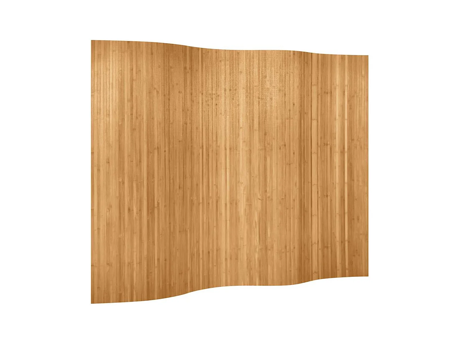 Mampara de bambú natural 250x165 cm