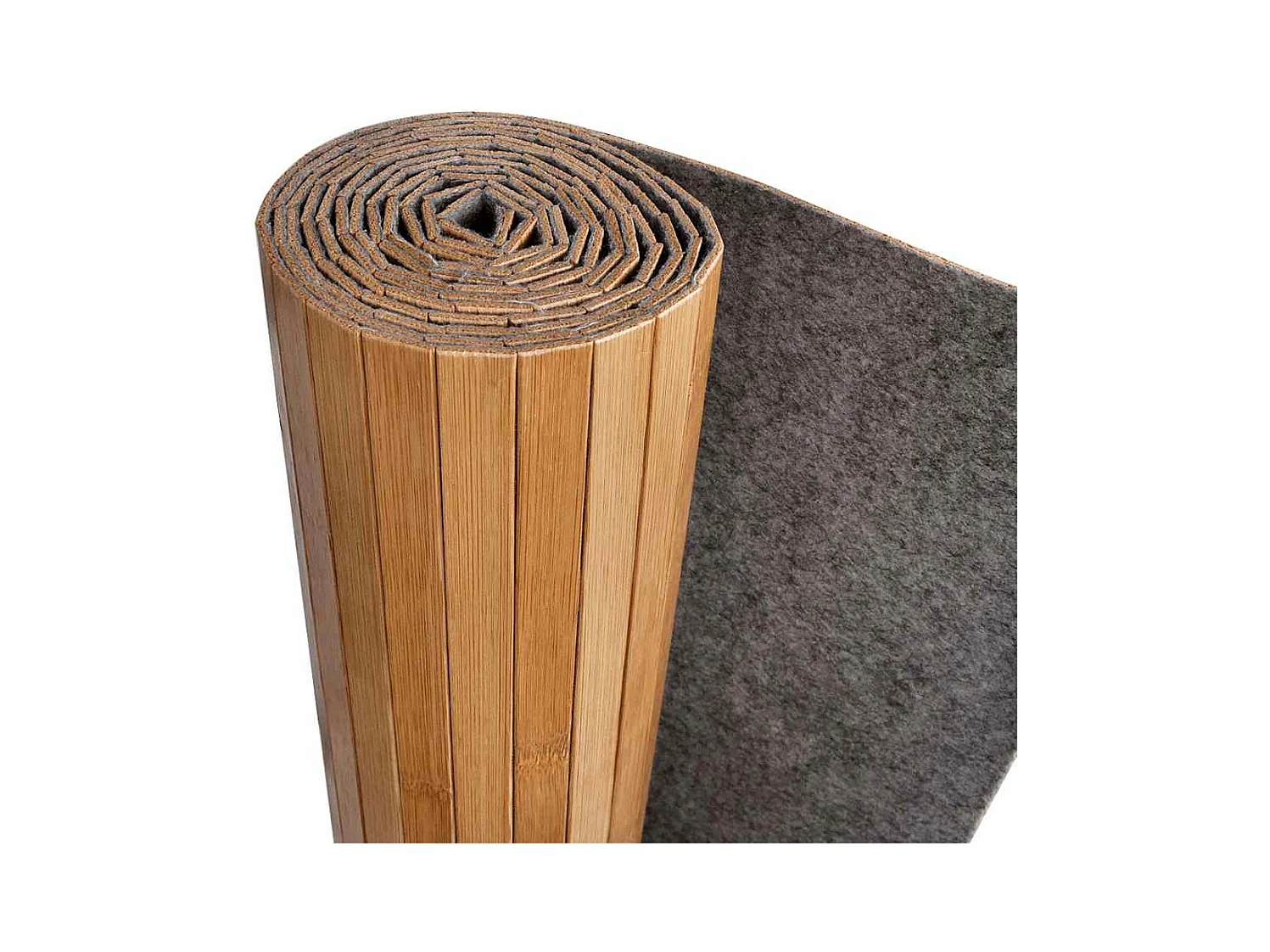 Mampara de bambú natural 250x165 cm