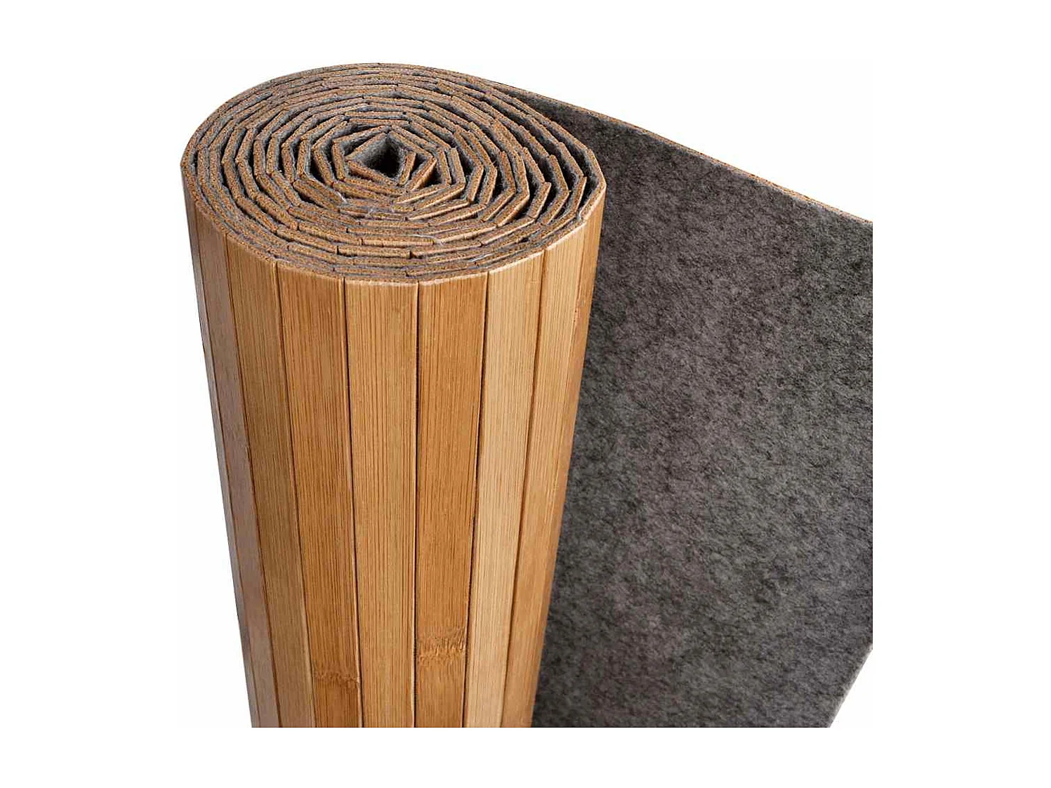 Parete divisoria in bambù naturale 250x165 cm