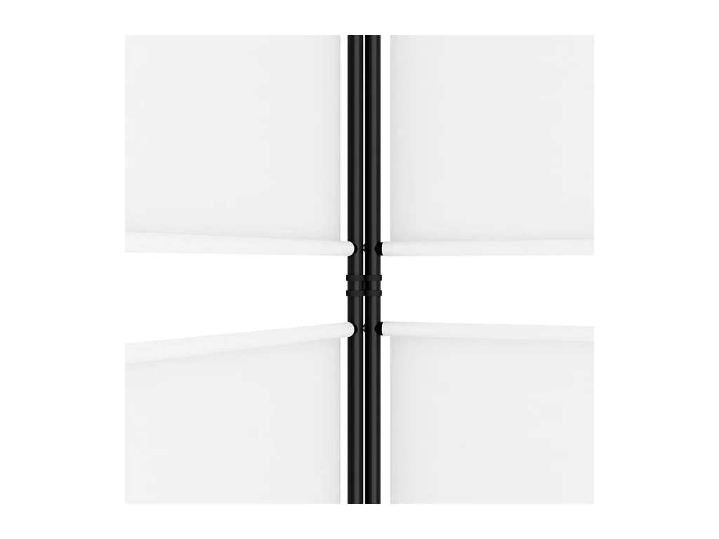 Mampara divisoria 6 paneles Tela Blanca 300x180 cm