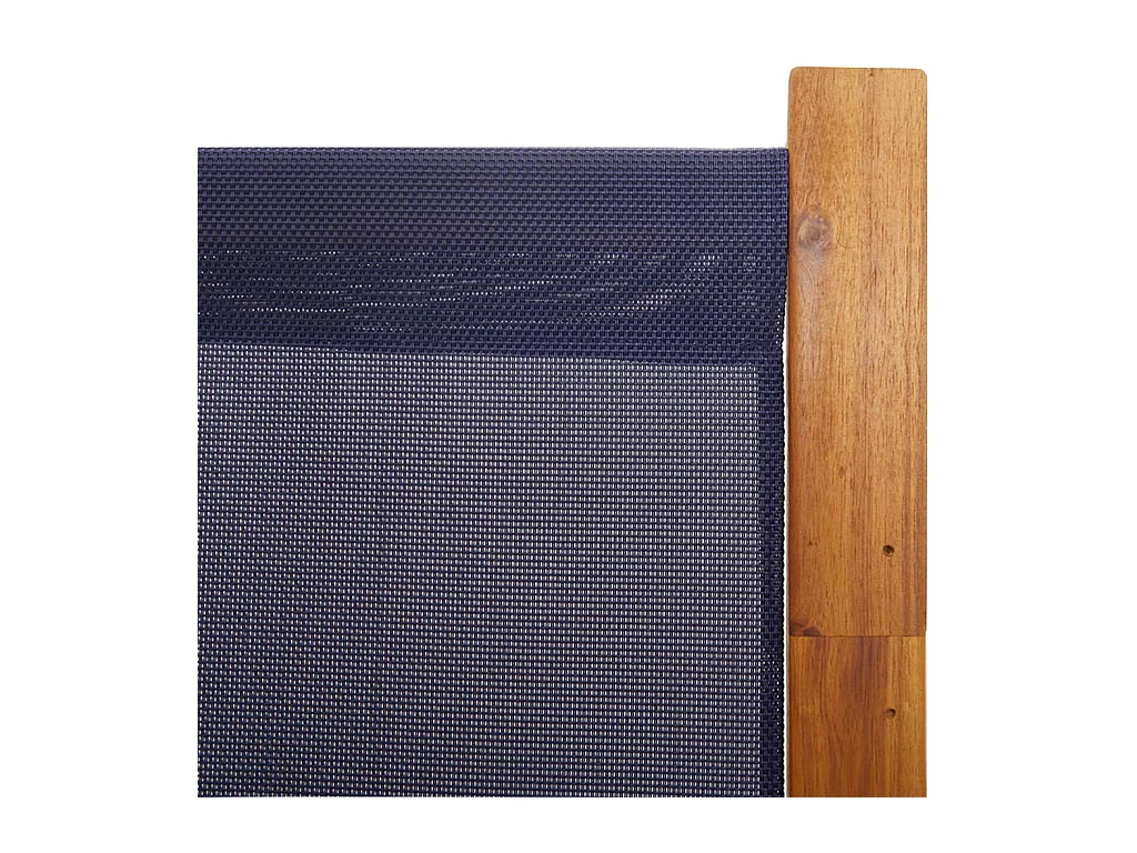 Tabique divisorio de 3 paneles azul oscuro 210x180 cm