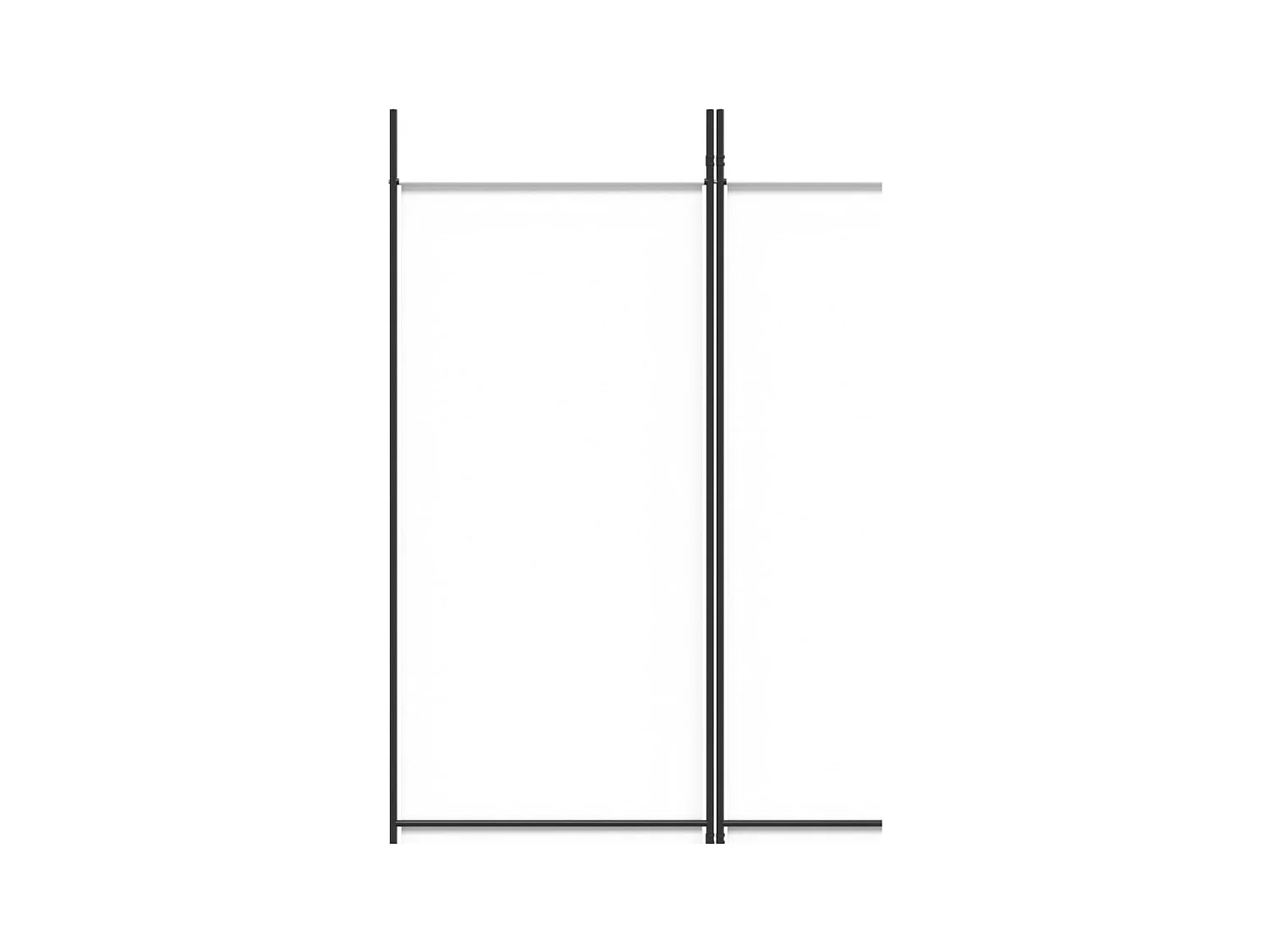 Mampara divisoria de 3 paneles Tela Blanca 150x220 cm