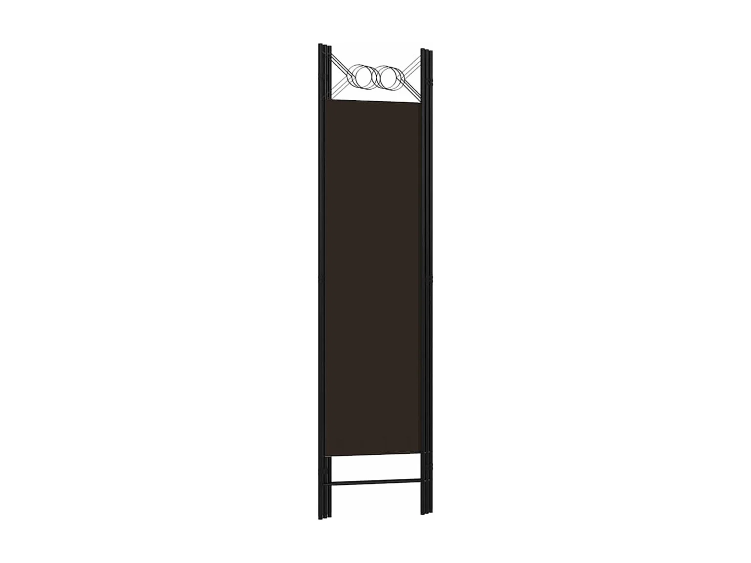 Cloison de séparation 3 panneaux Marron 120x180 cm