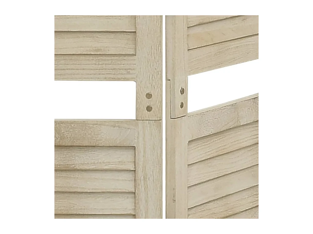 5-delige scheidingswand 175x165 cm Paulowniahout