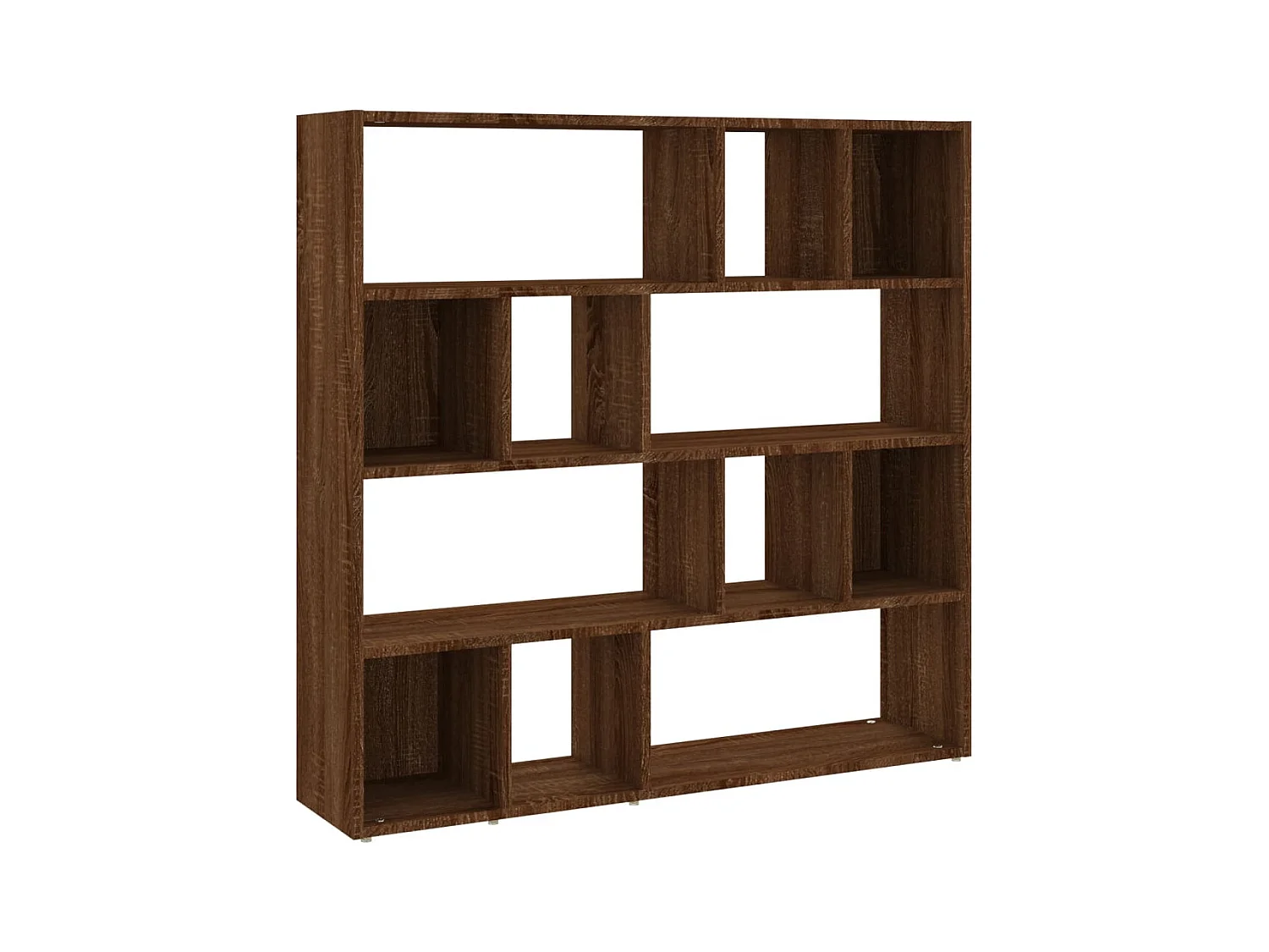Librería/Separador de ambientes Roble Marrón 105x24x102 cm