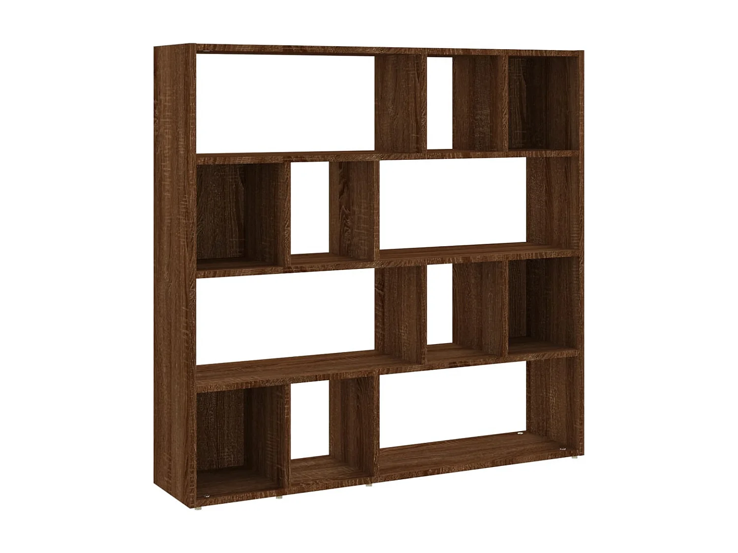 Librería/Separador de ambientes Roble Marrón 105x24x102 cm