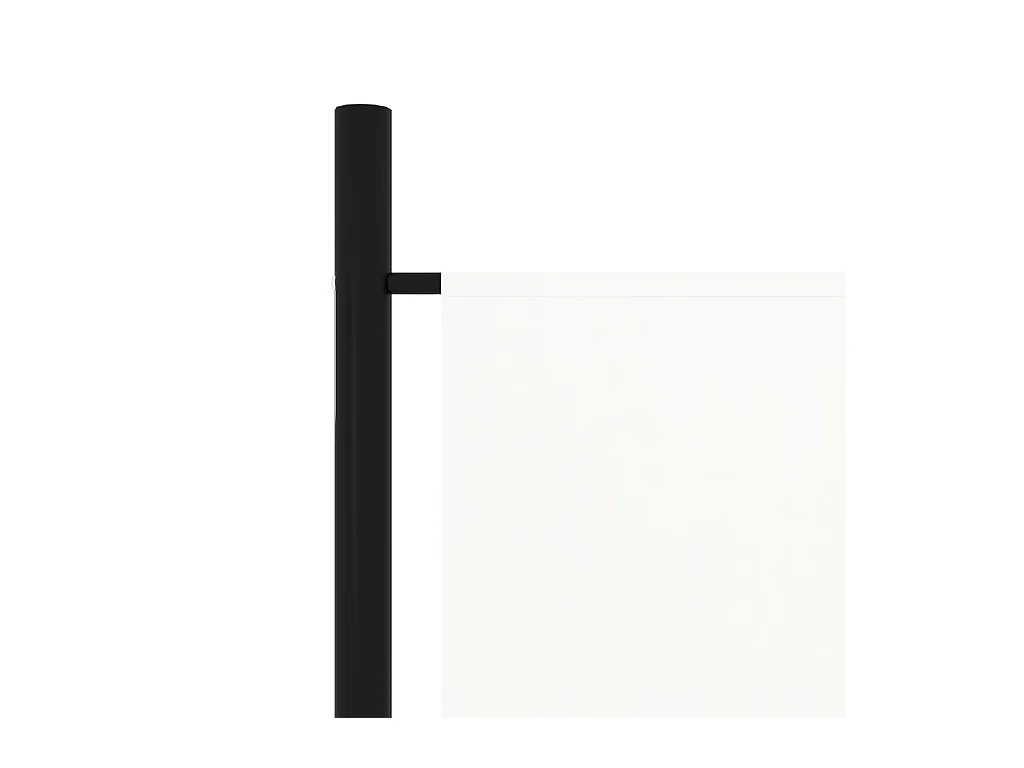 Parete divisoria a 4 pannelli Bianca 200x180 cm