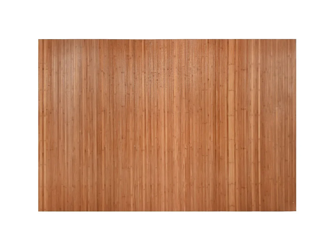 Tabique divisorio marrón 165x250 cm bambú